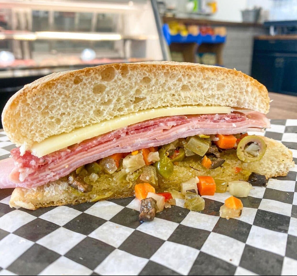 New Orleans Muffuletta Louie's Deli & Meat Market